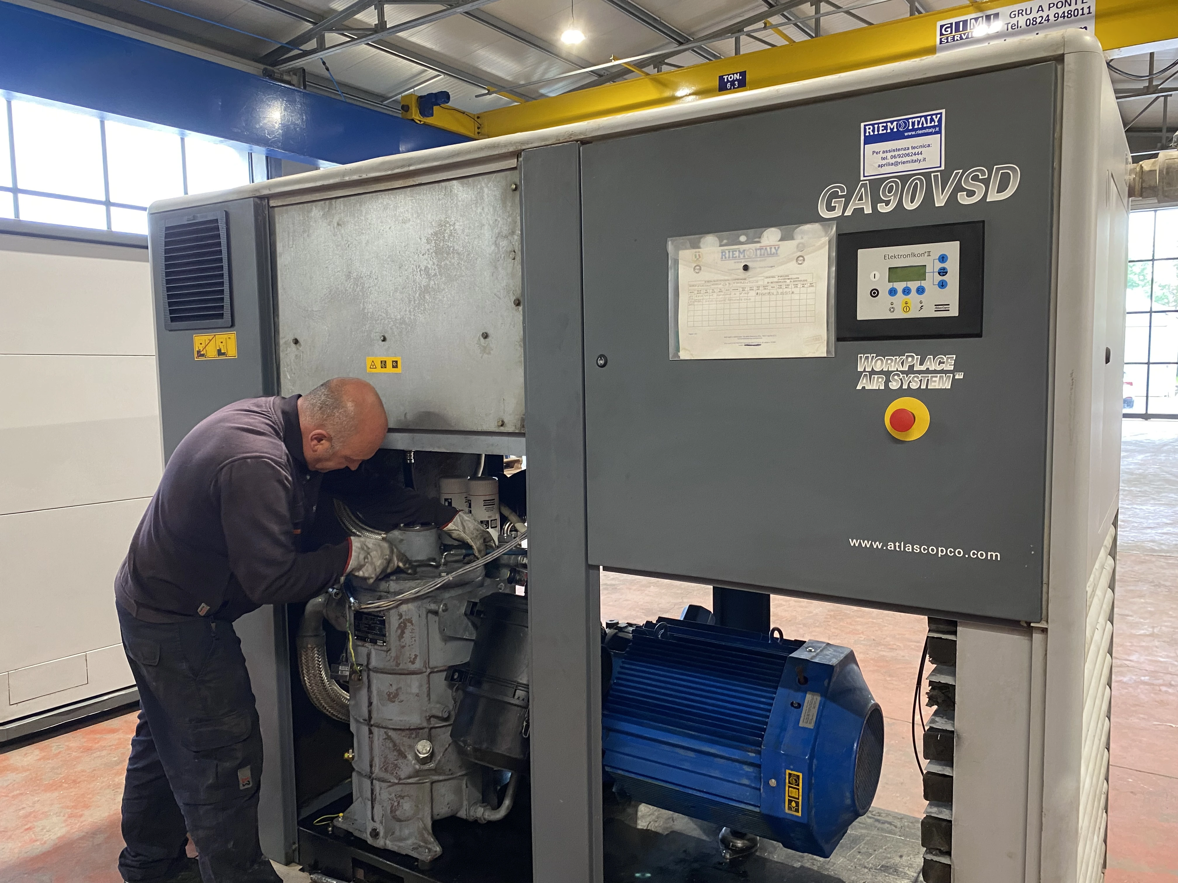 Industrial compressors