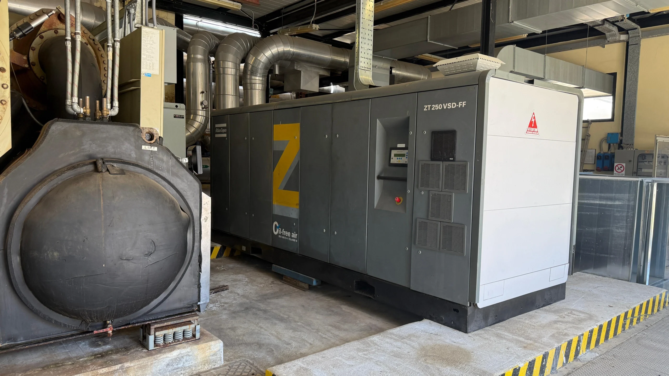 New screw compressors